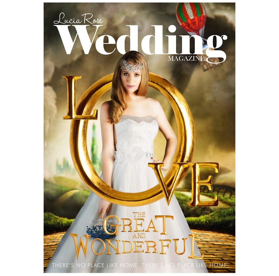 Wedding magazine front cover